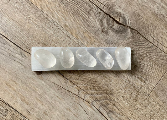 Clear Quartz | Tumbled Stone
