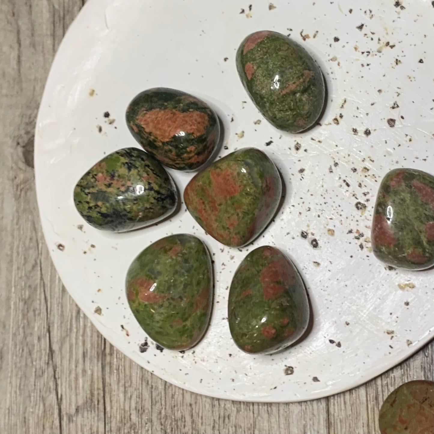 Unakite | Tumbled Stone | Release, Patience, Balance