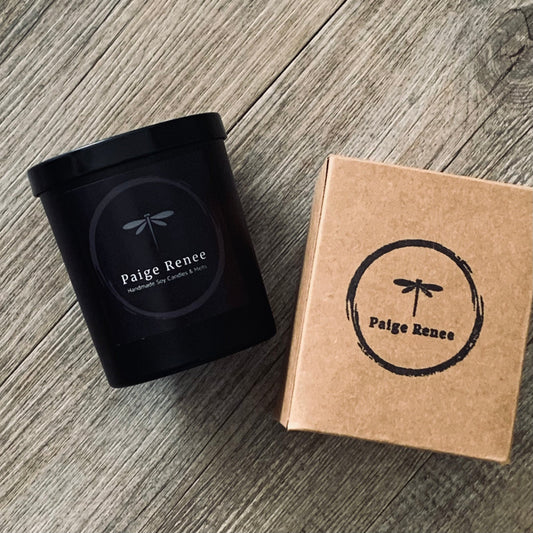 180g | 33hr | Signature Black Medium Candle