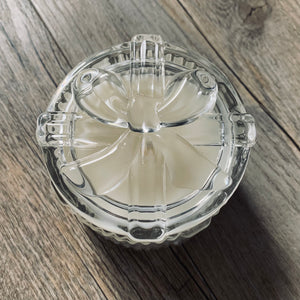 Clear Glass Collection | Bow Candle