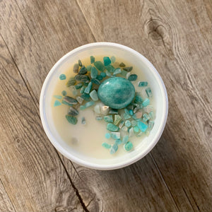 COURAGE Candle | Amazonite