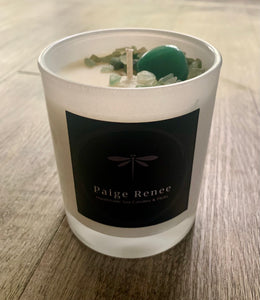 PROSPERITY Candle | Green Aventurine