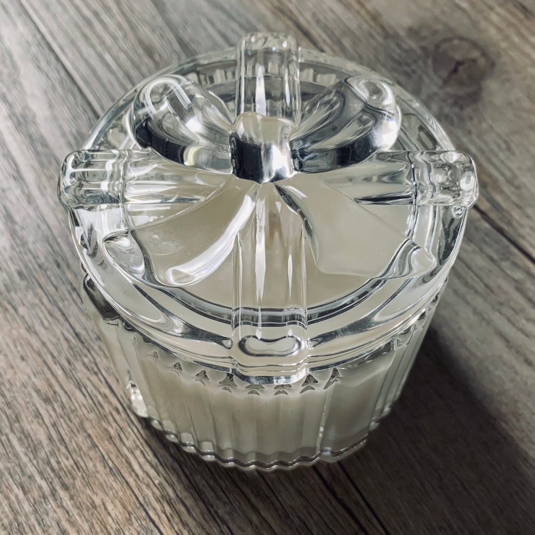 Clear Glass Collection | Bow Candle