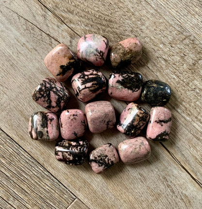 Rhodonite | Tumbled Stone
