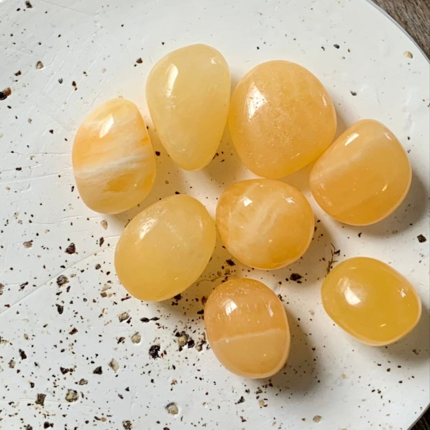 Orange Calcite | Tumbled Stone